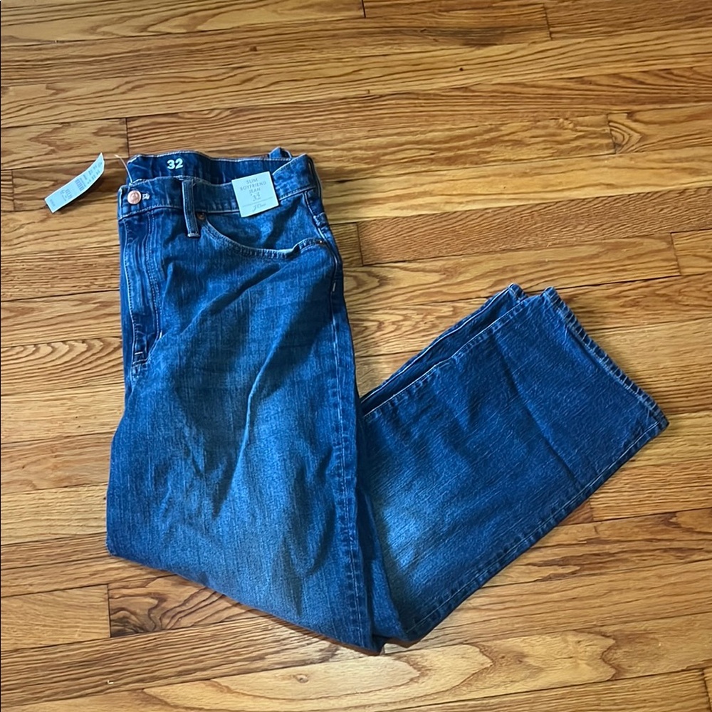 NWT jcrew slim boyfriend jean sz 32
